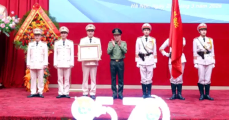 Đoàn Thanh niên Bộ Công an kỷ niệm 95 năm, đón nhận Huân chương Bảo vệ Tổ quốc hạng nhất