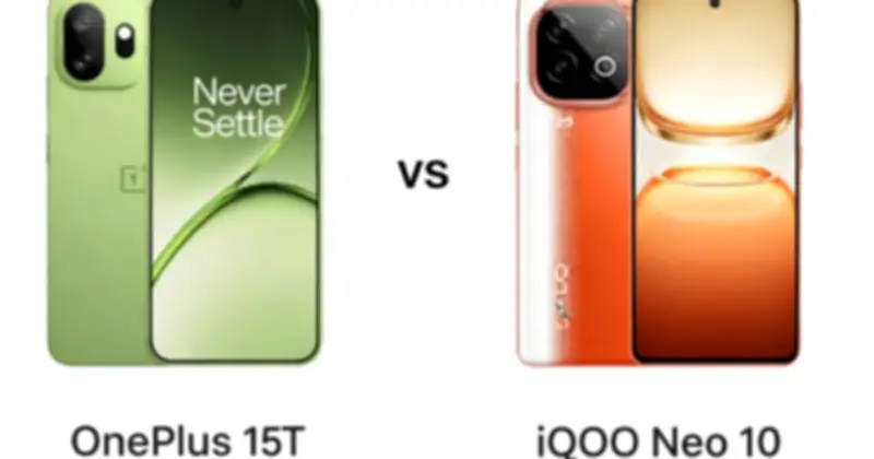 OnePlus 15T vs iQOO Neo 10: Đối đầu smartphone, khoảng cách 7 triệu đồng có đáng?