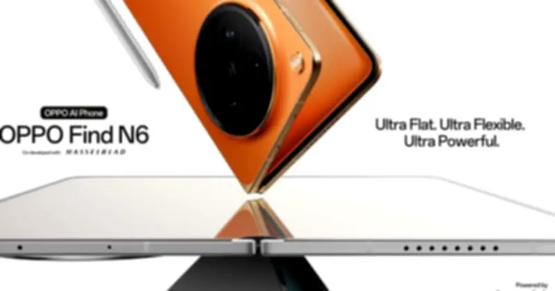 OPPO Find N6 Sắp Ra Mắt: AI Magic Pen Định Nghĩa Lại Smartphone Gập Cao Cấp
