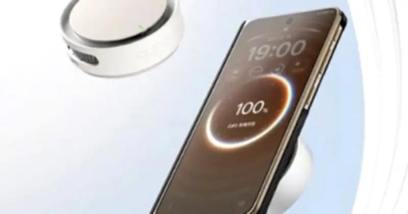 OPPO Magnetic Turbo 2 AIRVOOC 50W: Sạc không dây làm mát chủ động, tương thích iPhone