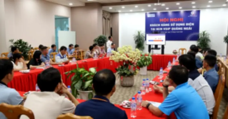 PC Quảng Ngãi đề xuất giải pháp nâng cao độ tin cậy cung cấp điện tại KCN VSIP