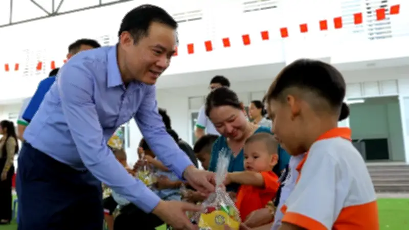 Petrovietnam trao quà và hỗ trợ cho trẻ em bị bỏ rơi tại Trung tâm Bảo trợ Vũng Tàu