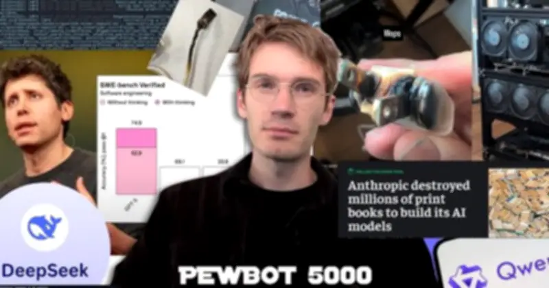 PewDiePie tự huấn luyện AI, tuyên bố vượt GPT-4 rồi 'quay xe' vì lỗi dữ liệu