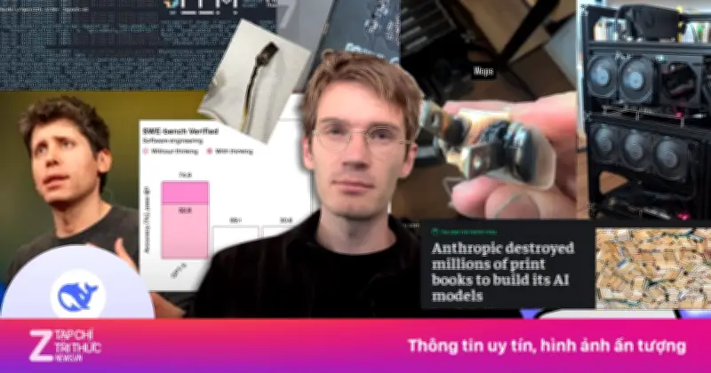 PewDiePie Tuyên Bố Tạo AI Vượt ChatGPT Và DeepSeek Sau Hành Trình Huấn Luyện Đầy Thách Thức