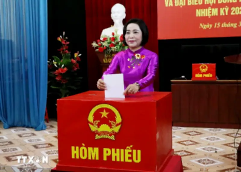 Phó Chủ tịch Quốc hội Nguyễn Thị Thanh: Ngày bầu cử là ngày hội non sông