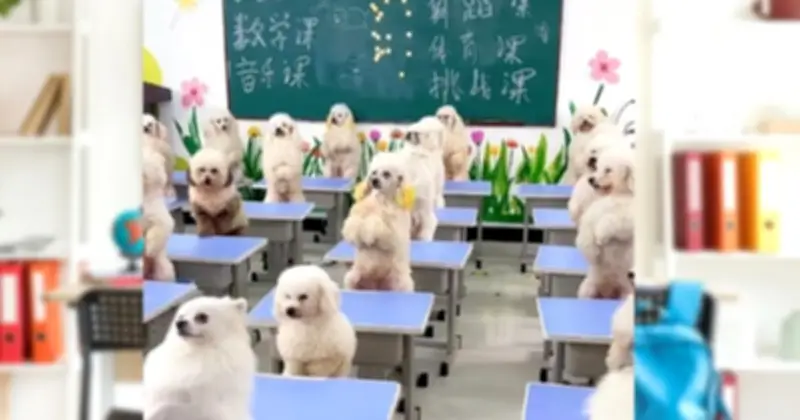 Phụ nữ Trung Quốc chi 45 triệu đồng mỗi tháng cho chó học trường mẫu giáo gây tranh cãi