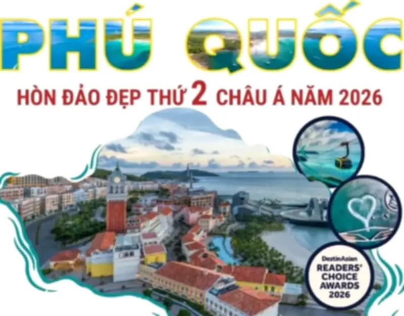 Phú Quốc Vươn Lên Vị Trí Thứ 2 Châu Á Về Đảo Đẹp Vào Năm 2026