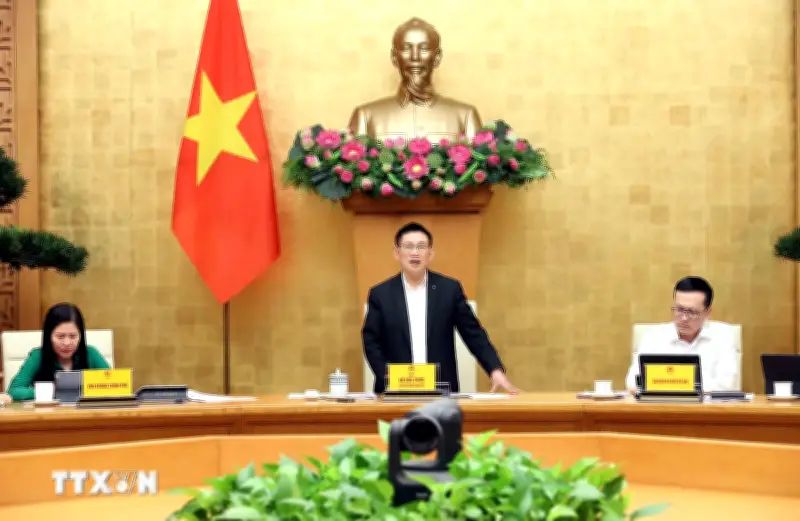 Phó Thủ tướng Hồ Đức Phớc chủ trì họp Ban Chỉ đạo phòng, chống rửa tiền