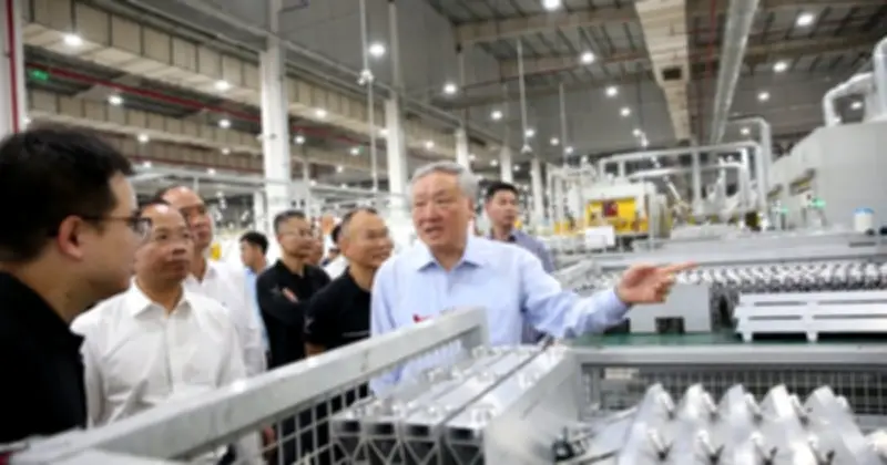 Phó Thủ tướng Nguyễn Hòa Bình thăm nhà máy VinES và VinFast tại Hà Tĩnh