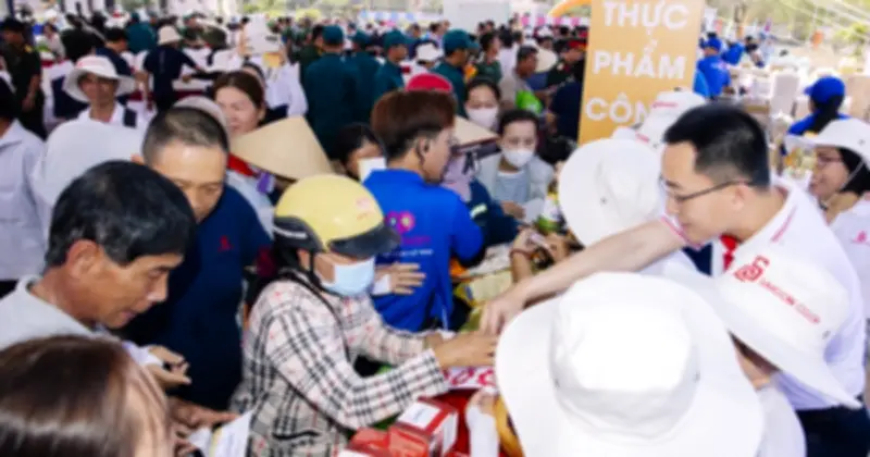 Phiên Chợ Nghĩa Tình Biển Đảo: Siêu Thị Thu Nhỏ Động Viên Lực Lượng Hải Quân Côn Đảo