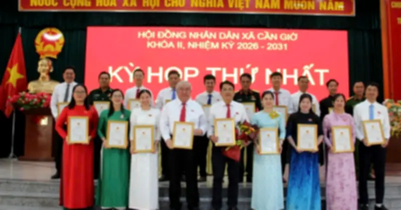 Phường Bình Thạnh và xã Cần Giờ hoàn thiện nhân sự, sẵn sàng nhiệm vụ mới