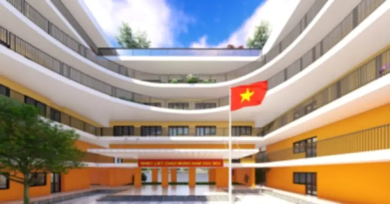 Phường Ô Chợ Dừa khởi công xây mới Trường THPT Hoàng Cầu với quy mô lớn