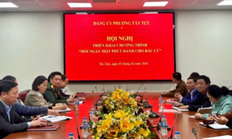 Phường Tây Tựu Vận Hành Mạng Xã Hội Bài Bản, Tuyên Truyền Bầu Cử Hiệu Quả