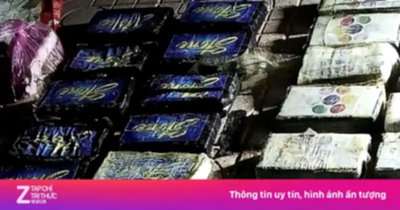 Phát hiện 24 bánh nghi ma túy trôi dạt vào bờ biển Kê Gà, Lâm Đồng