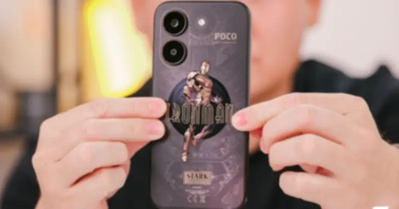 POCO X8 Pro Iron Man Edition: Hộp Vali Giáp, Mặt Lưng Đen Vàng Nhưng Không Về Việt Nam