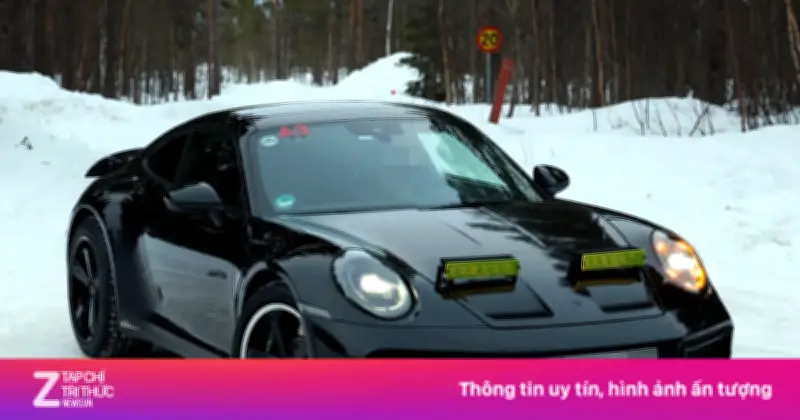 Porsche 911 Dakar phiên bản nâng cấp lộ diện, có thể trang bị công nghệ T-Hybrid