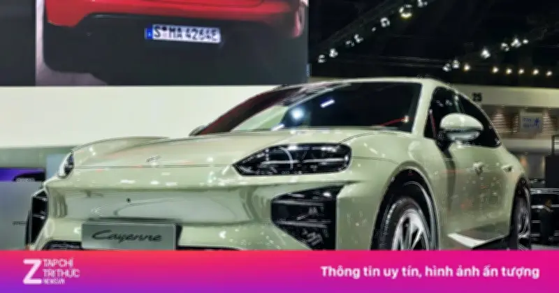 Porsche Cayenne Điện Lần Đầu Xuất Hiện Tại Thái Lan, Có Thể Sớm Về Việt Nam
