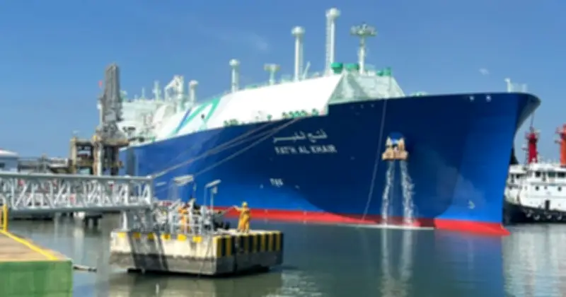 PV GAS Nhập Khẩu Thành Công Chuyến LNG Đầu Tiên Năm 2026 Tại Cảng Thị Vải