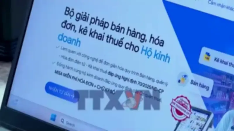 PVComBank Hỗ Trợ Hộ Kinh Doanh Chuyển Đổi Kê Khai Thuế Điện Tử