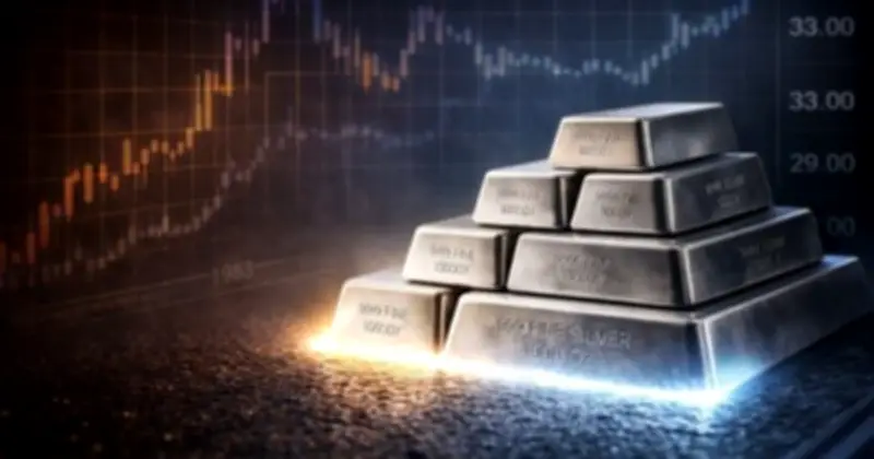 Quỹ SLV Bán Ròng 875 Tấn Bạc, Giá Kim Loại Quý Lao Dốc Mạnh