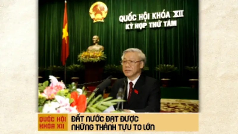 Quốc hội khóa XII: Đổi mới mạnh mẽ, đạt nhiều thành tựu lập pháp và giám sát