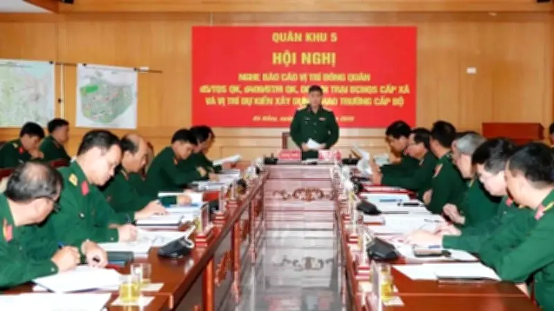 Quân Khu 5 Triển Khai Quy Hoạch Chiến Lược Doanh Trại Và Thao Trường Huấn Luyện