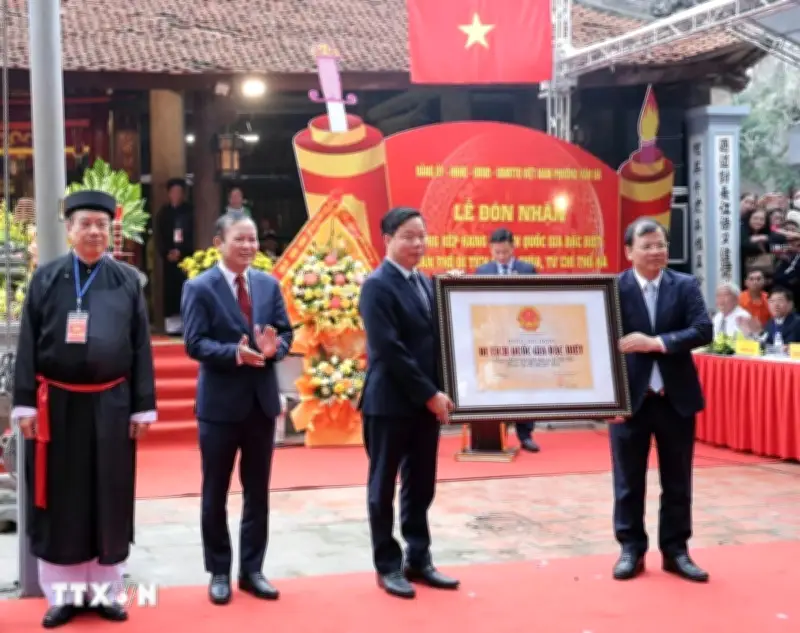 Quần Thể Đình Chùa Từ Chí Thọ Hà Được Vinh Danh Di Tích Quốc Gia Đặc Biệt