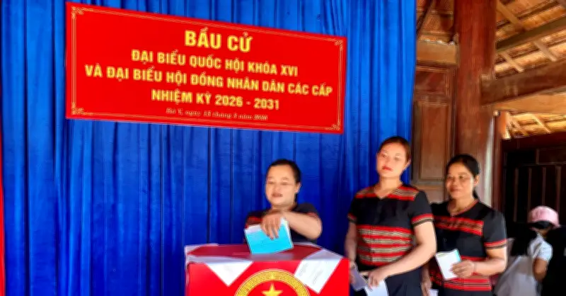 Quảng Ngãi: Hơn 1,4 Triệu Cử Tri Hào Hứng Bỏ Phiếu Bầu Cử Đại Biểu Quốc Hội