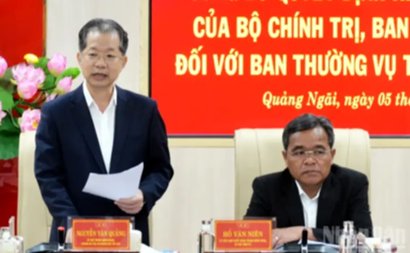 Quảng Ngãi Tăng Cường Lãnh Đạo, Chỉ Đạo Công Tác Kiểm Tra, Giám Sát Và Bầu Cử