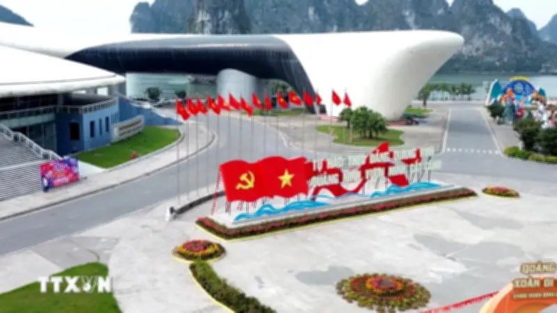 Quảng Ninh và Thái Nguyên rực rỡ cờ hoa chào đón ngày hội lớn sắp tới