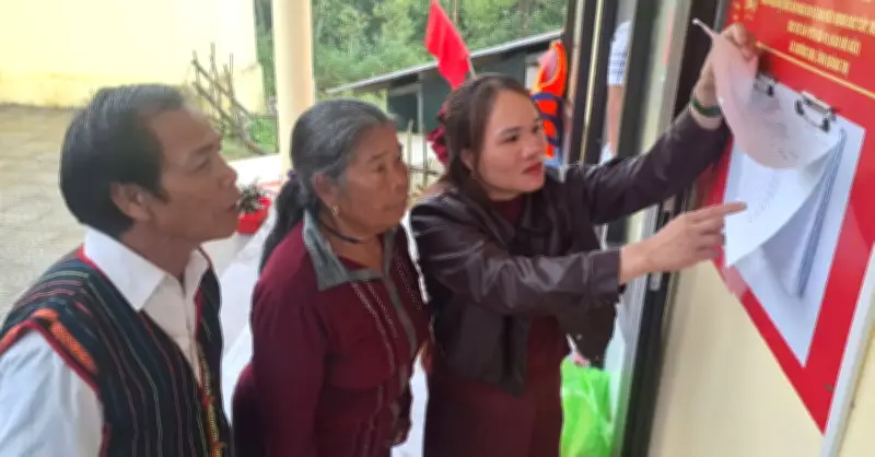 Quảng Trị: Hai bản đặc biệt khó khăn chuẩn bị chu đáo cho ngày bầu cử sớm