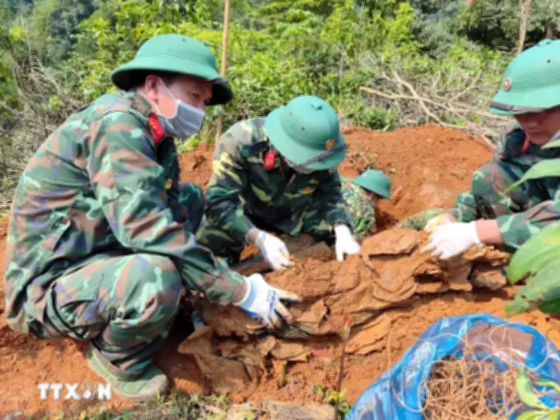 Quảng Trị quy tập thêm 3 hài cốt liệt sĩ tại Hướng Lập