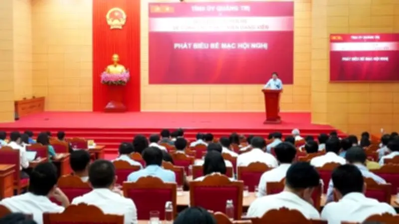 Quảng Trị đẩy mạnh xây dựng Đảng với hơn 128.000 đảng viên và chiến lược phát triển mới