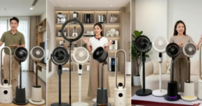 Quạt Giọng Nói FujiHOME: Xu Hướng 5 Trong 1 Thống Lĩnh Mùa Hè 2026