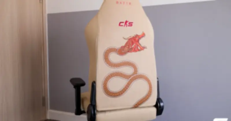 Razer Iskur V2 X CS2 Edition: 'Ngai Rồng' Dragon Lore Ngoài Đời Thực Cho Game Thủ