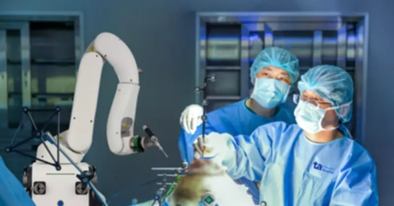 Robot AI CUVIS-Joint Lần Đầu Tiên Có Mặt Tại Việt Nam, Nâng Tầm Phẫu Thuật Thay Khớp