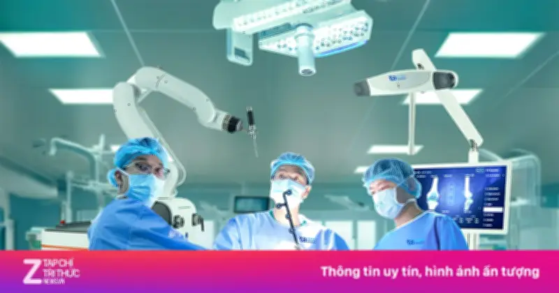Robot AI CUVIS-Joint Thay Khớp Chuẩn Xác Từng mm Đầu Tiên Tại Việt Nam