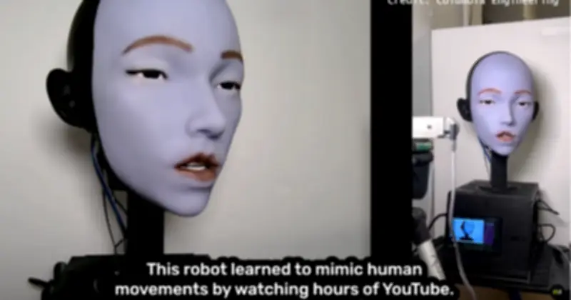 Robot hình người học biểu cảm từ YouTube, vượt qua rào cản 'giả tạo' trong giao tiếp