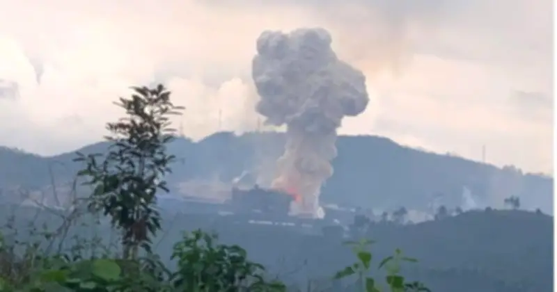 Sự cố nổ vỏ kép tại nhà máy phốt pho Lào Cai: Chất lượng không khí cơ bản ổn định