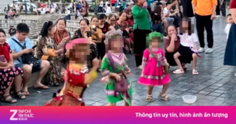 Sa Pa tiếp tục đối mặt với tình trạng trẻ em nhảy múa xin tiền gây phản cảm