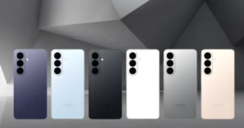 Samsung Galaxy S26 hé lộ bảng màu mới: Bạc Shadow và Vàng Hồng gây sốt