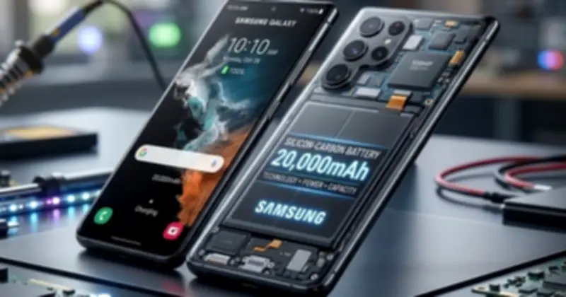 Samsung rò rỉ thông tin pin Silicon-Carbon dung lượng khủng, hứa hẹn cách mạng smartphone