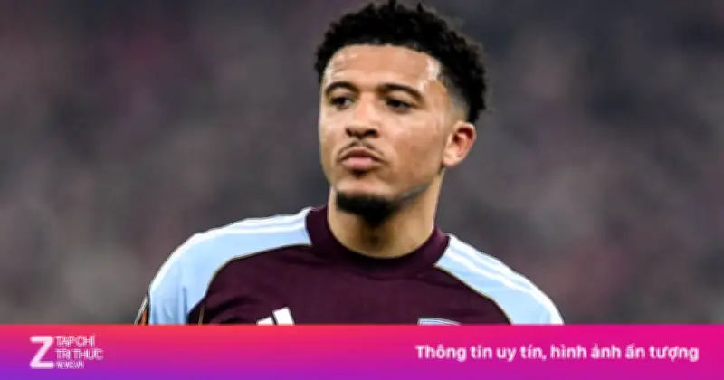 Sancho tỏa sáng, Aston Villa thẳng tiến tứ kết Europa League