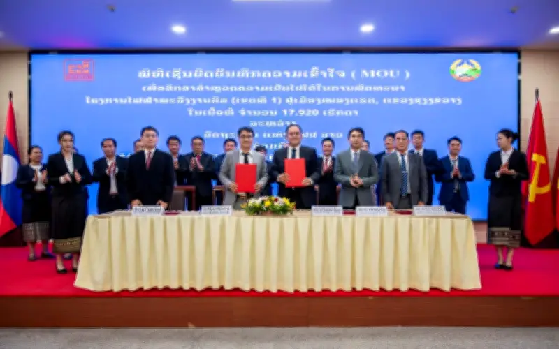 Sao Mai Group đầu tư 450 triệu USD vào dự án điện gió 300MW tại Bắc Lào