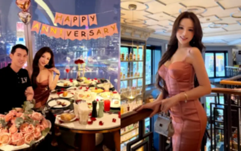 Sắc vóc nóng bỏng của hotgirl Hà Thành đọ dáng vua kỷ niệm 13 năm kết hôn