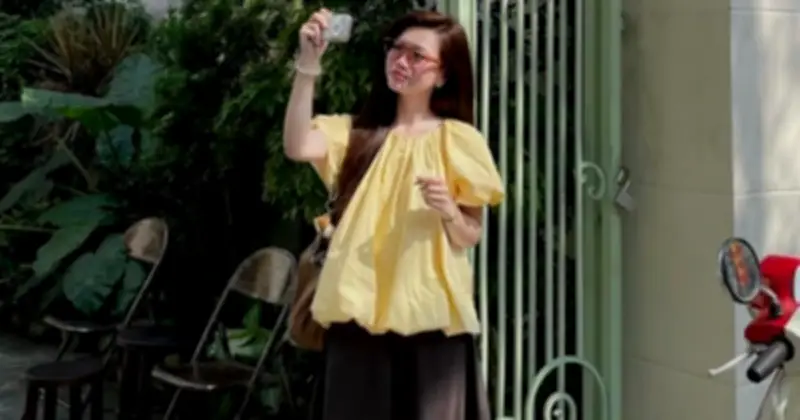 Sắc Vàng Thống Lĩnh Xu Hướng: Áo Kiểu Tôn Dáng, Tỏa Sáng Phong Cách