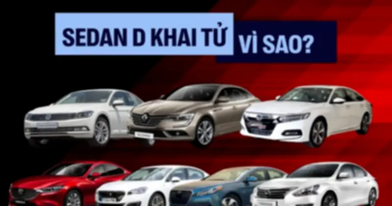 Sedan hạng D 'chết dần' tại Việt Nam: Chuyên gia phân tích 3 nguyên nhân chính