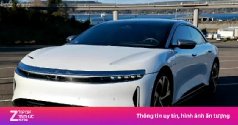 Sedan điện Lucid Air mất 60% giá trị sau 4 năm, bán lại chỉ còn hơn 67.000 USD