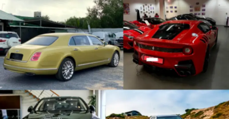 SHB thu giữ loạt siêu xe triệu đô để xử lý nợ xấu của doanh nghiệp