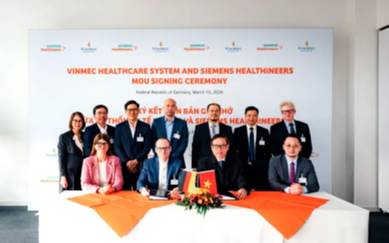 Siemens Healthineers và Vinmec ký kết hợp tác chiến lược nâng cao y tế Việt Nam